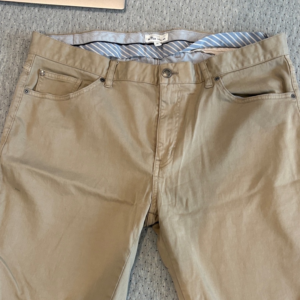 Peter Millar Tan Men's Pants